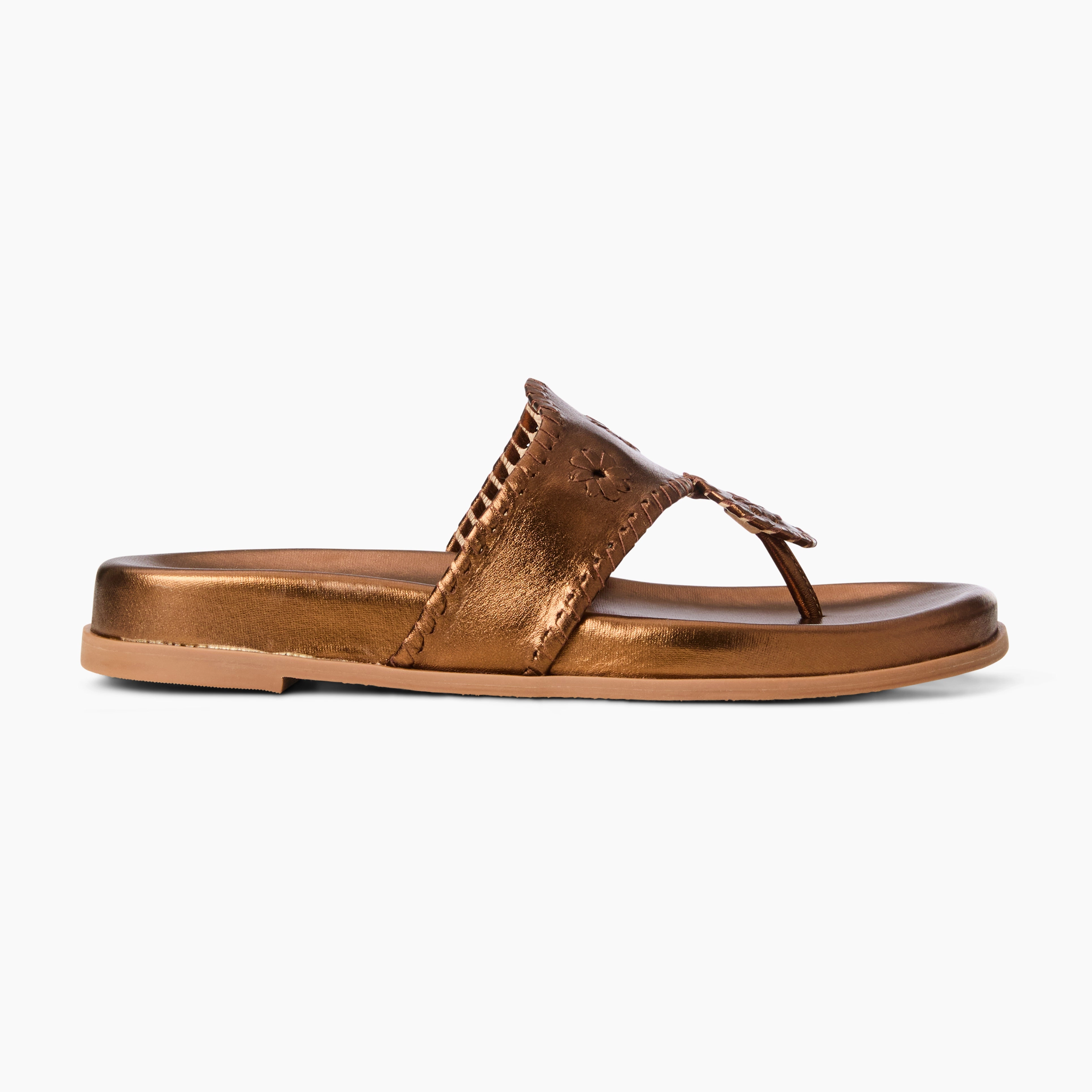 Tropical Mood Zero Break In Comfort Jacks Leather Comfort Sport Sandal
