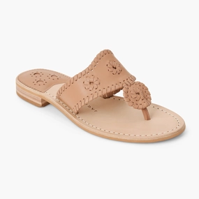 Soft Leather Drive Day Jacks Leather Flat Sandal