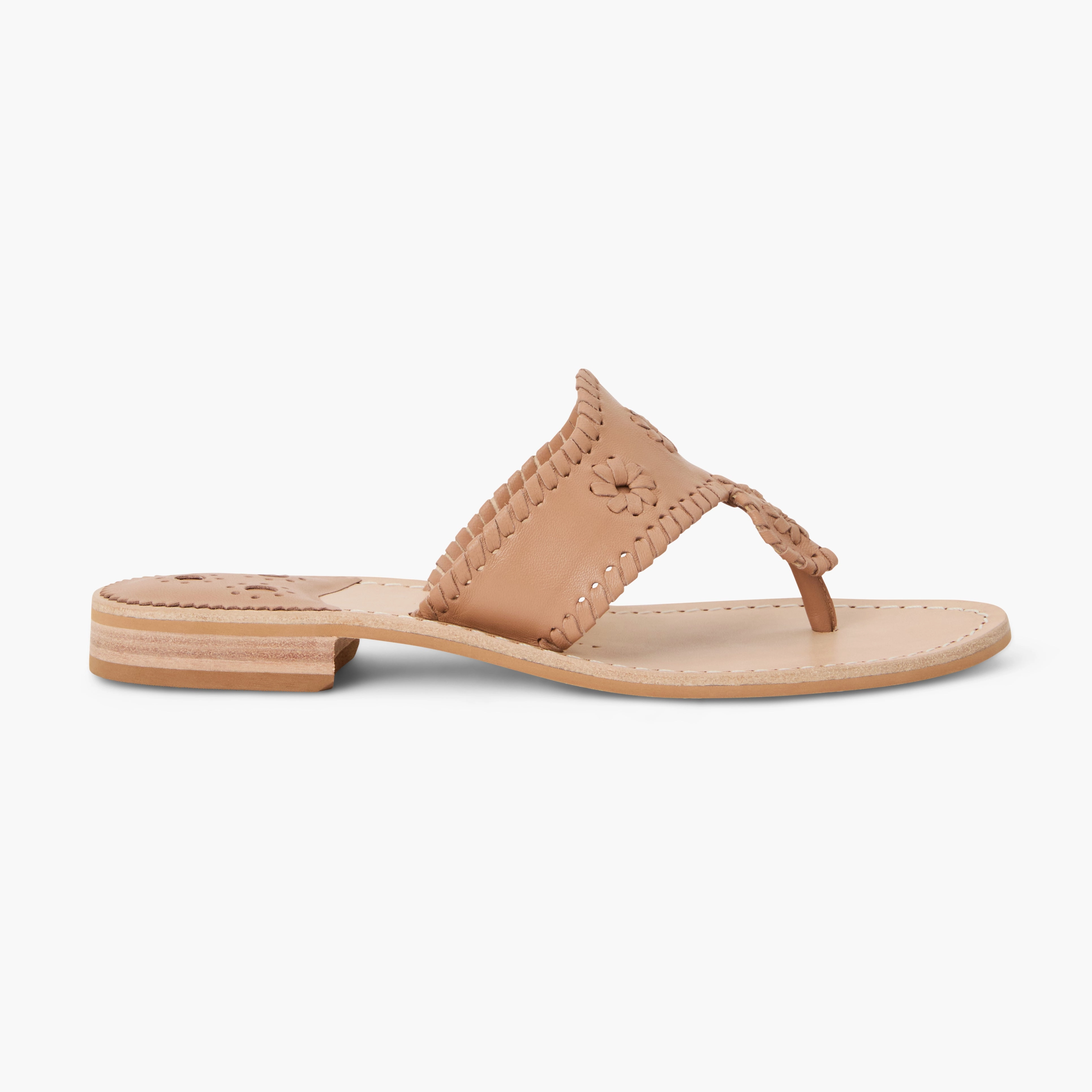 Jacks Leather Flat Sandal Barefoot feel Snack Run