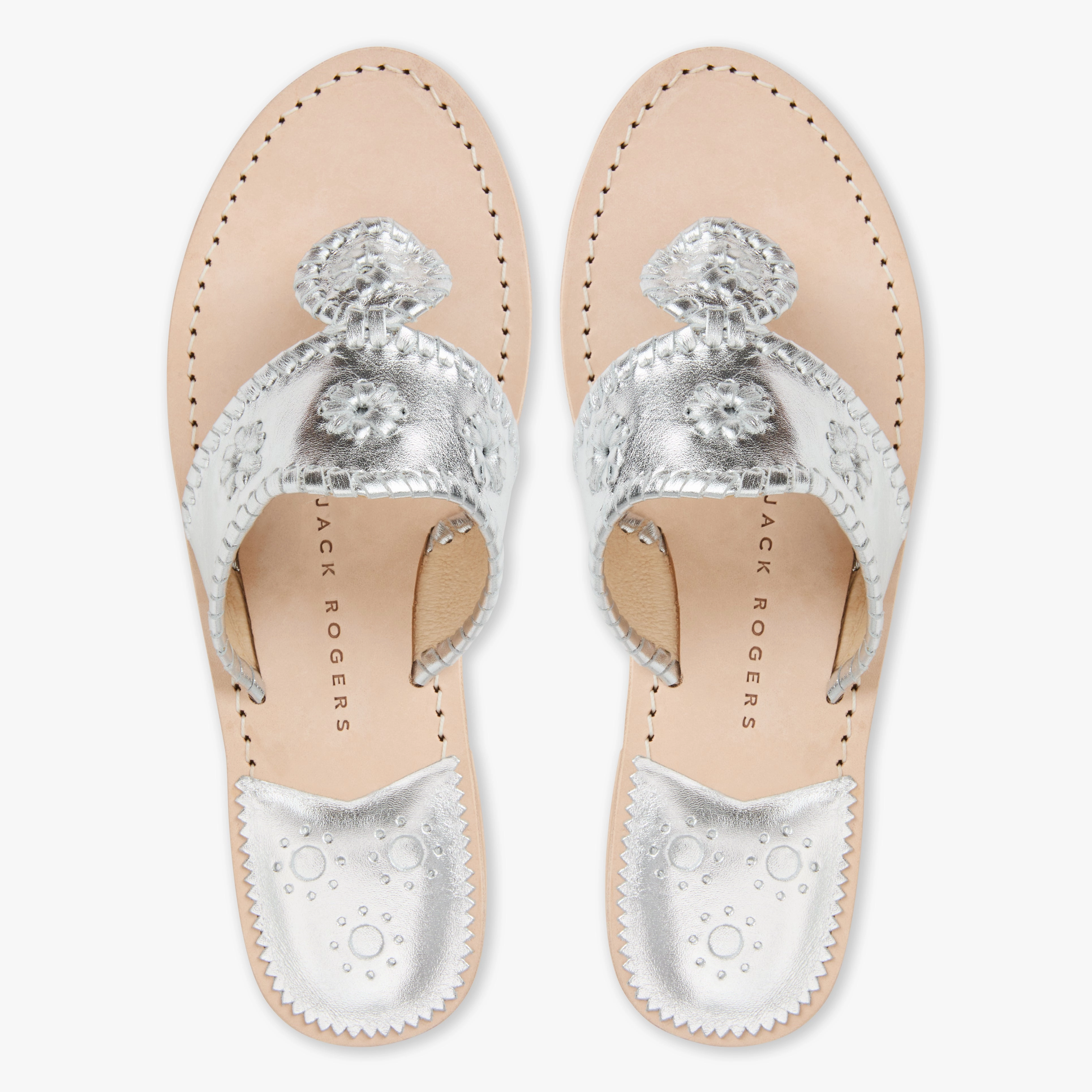 Jacks Leather Flat Sandal Impact Diffusing