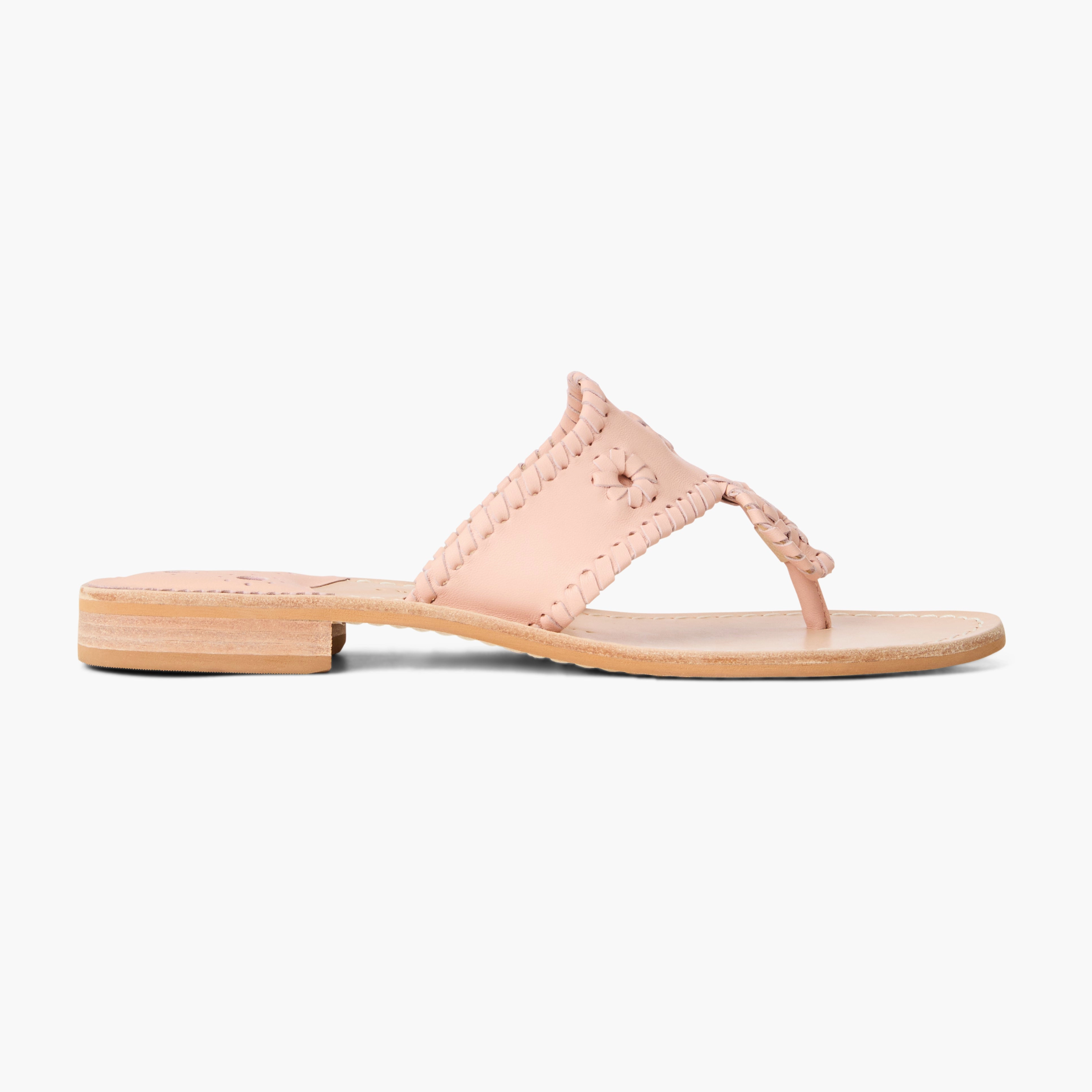 Jacks Leather Flat Sandal Flex Groove Engineering