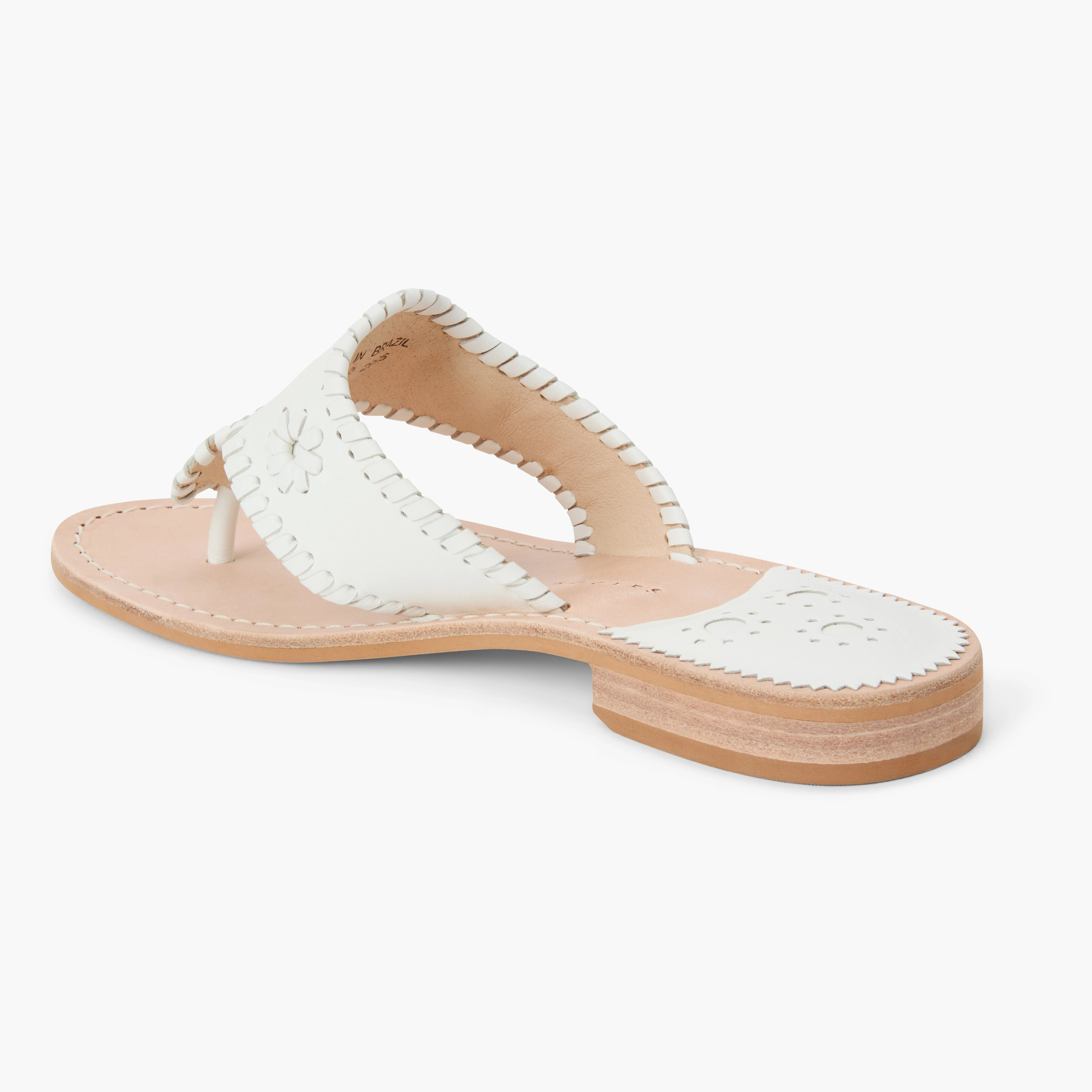 Outdoor Essential Jacks Wide Width Leather Flat Sandal