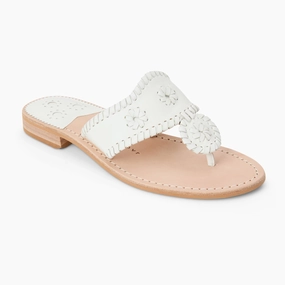 Jacks Wide Width Leather Flat Sandal Summer Open Toe Shoes Water Play