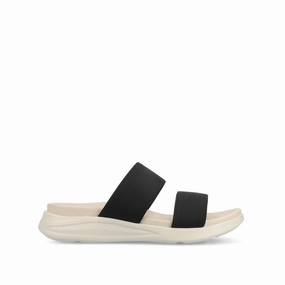 Durable Comfort JANIS SLIP ON SANDALS IN VEGAN LEATHER