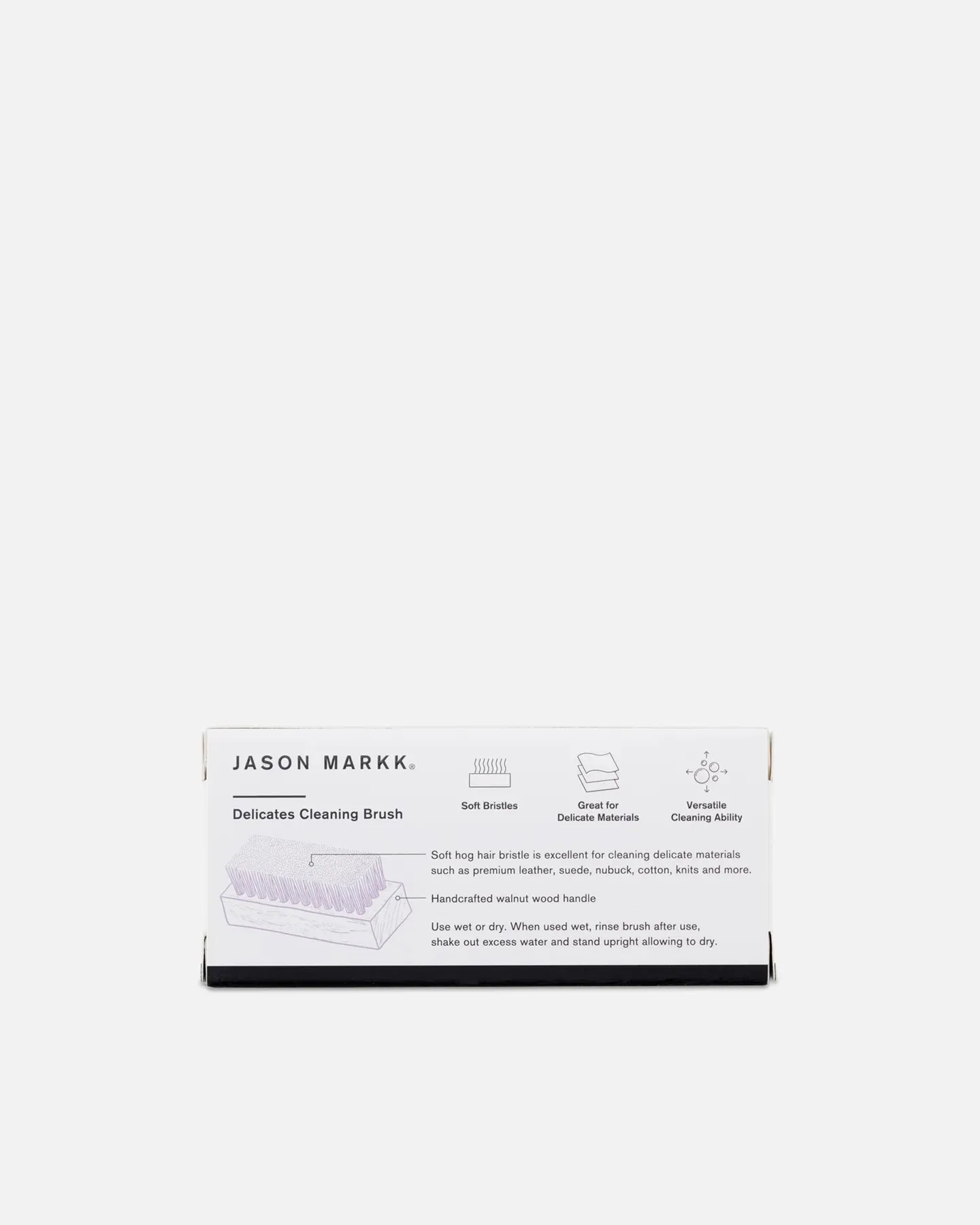 Jason Markk Premium Delicates Shoe Cleaning Brush White