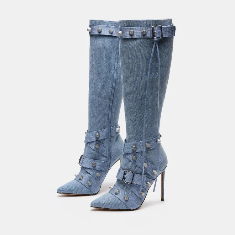 Jean motor boots