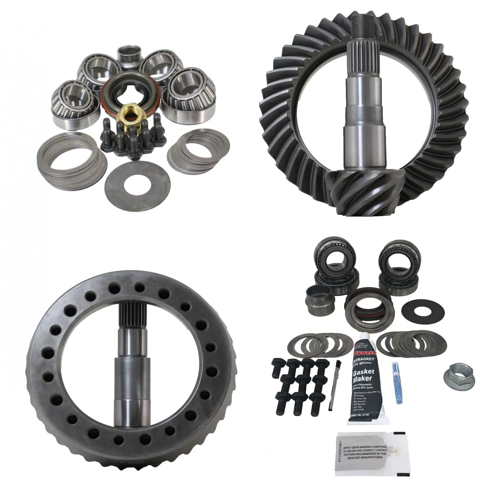 Jeep Cherokee XJ 1996-01 Dana 35 Rear 5.13 Ratio Gear Package Revolution Gear