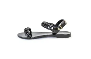 Jelly Chain-Link Sandals