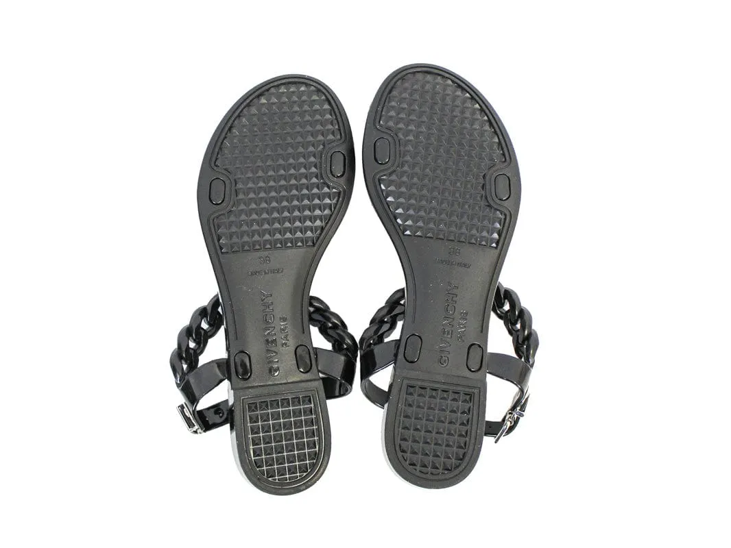 Jelly Chain-Link Sandals