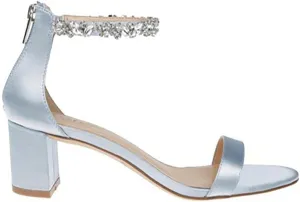 Jewel Badgley Mischka Catalina Open Toe Block Heel