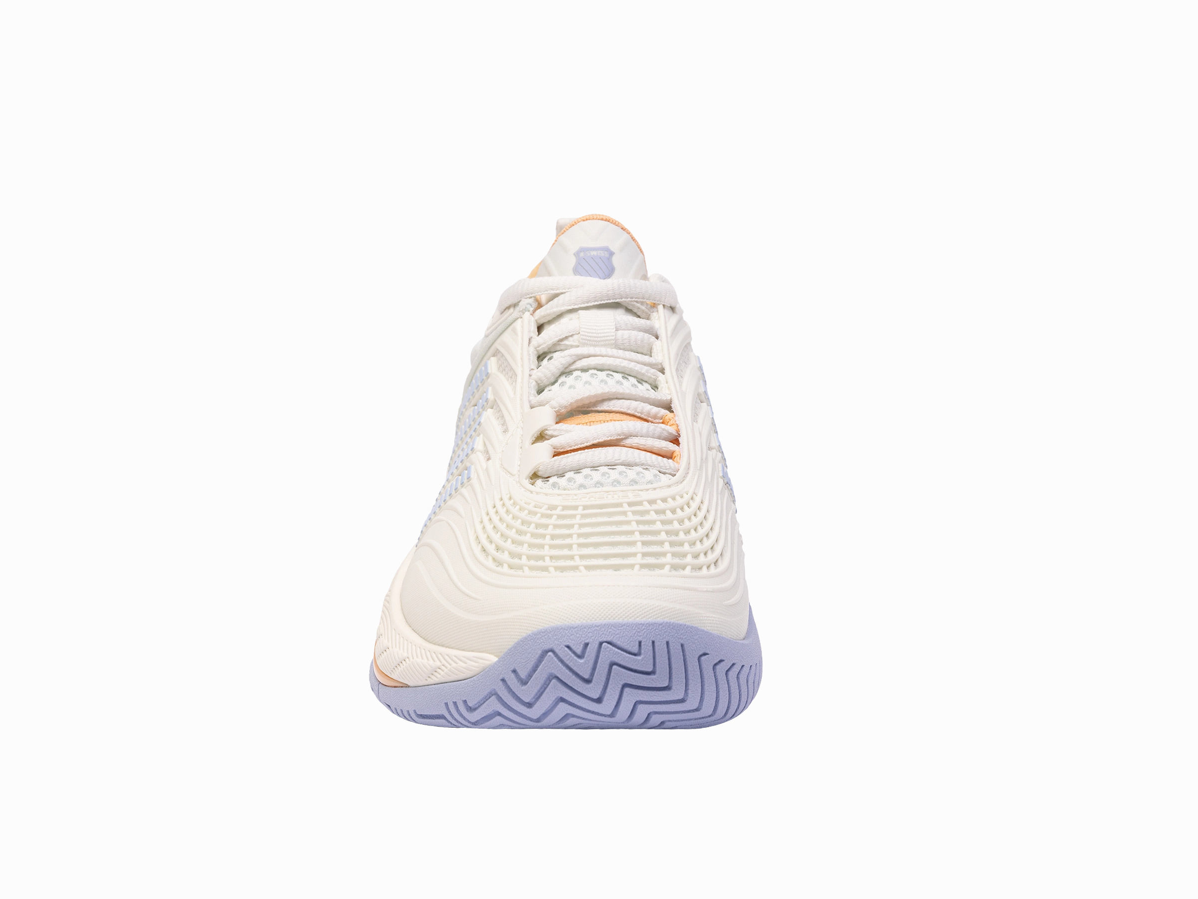 99071-131-M | HYPERCOURT SUPREME 2 | STAR WHITE/HEATHER/PEACH FUZZ Breathable Upper