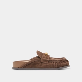 Holiday Go Sea Glow JODERO FLATS DK BROWN SUEDE