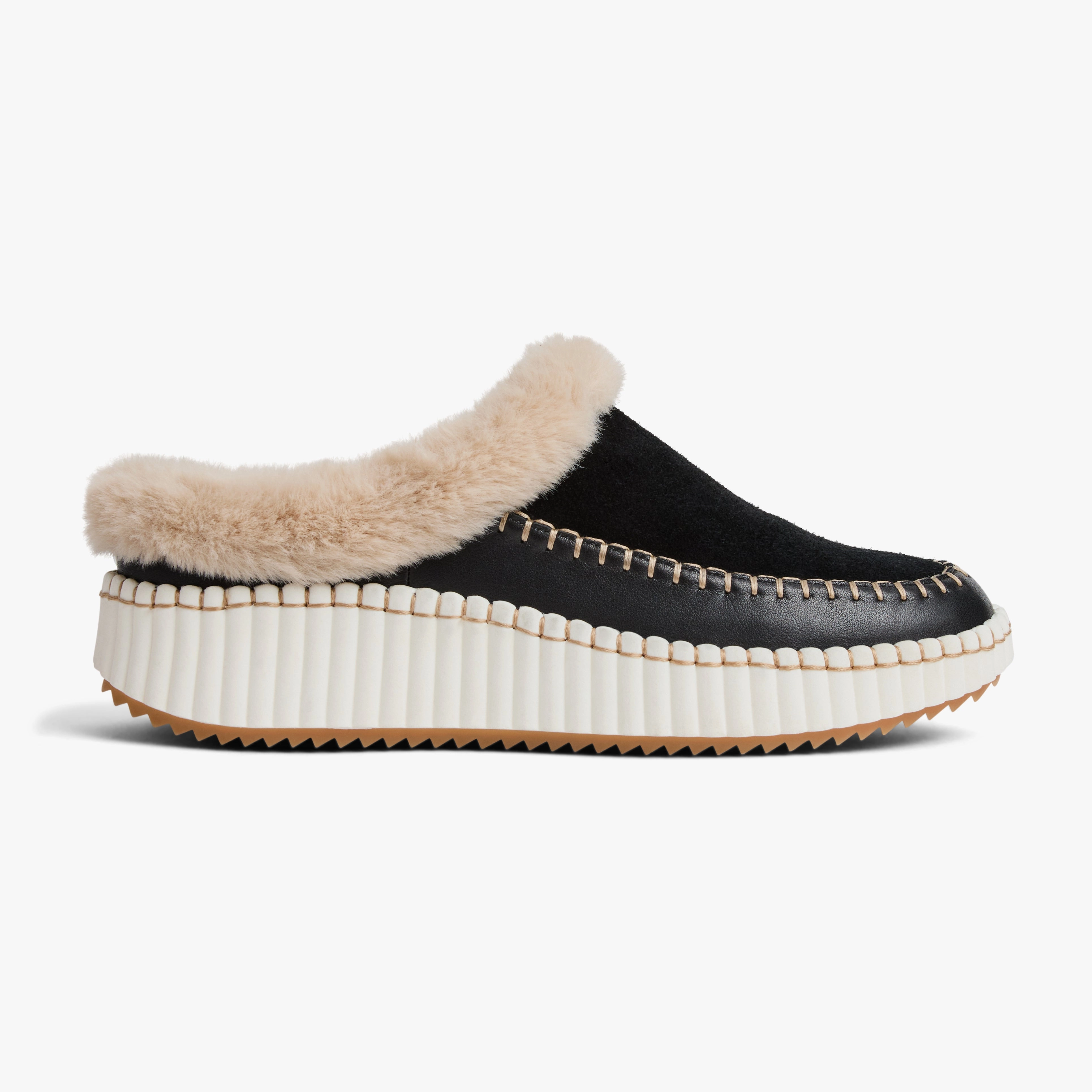 Jolie Suede Slip-On Platform Sneaker Clog Reliable Comfort