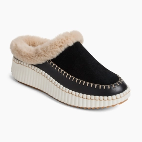 Jolie Suede Slip-On Platform Sneaker Clog Pollen Air Cruise Mode