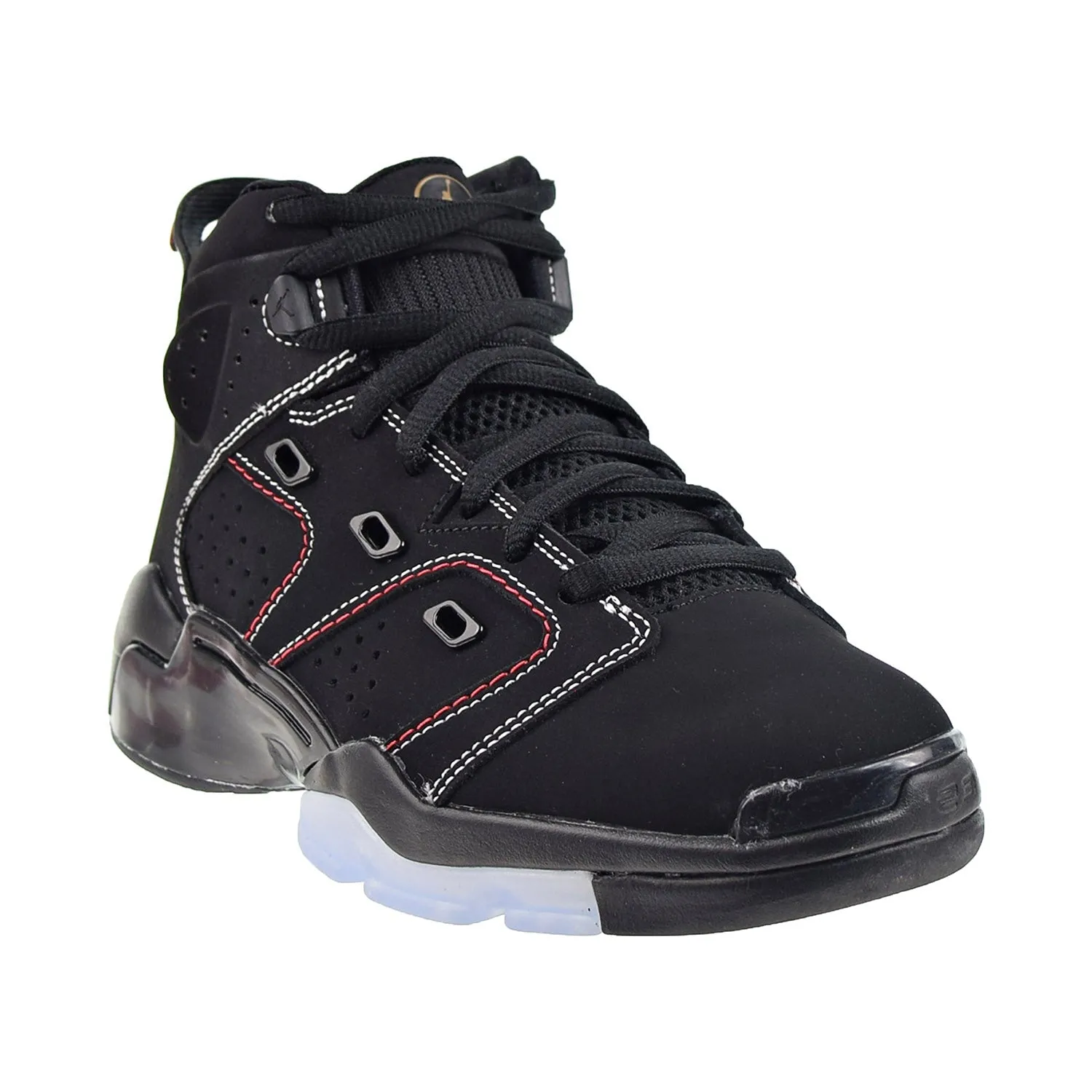 Jordan 6-17-23 (GS) Basketball Big Kids' Shoes Black/University Red/White