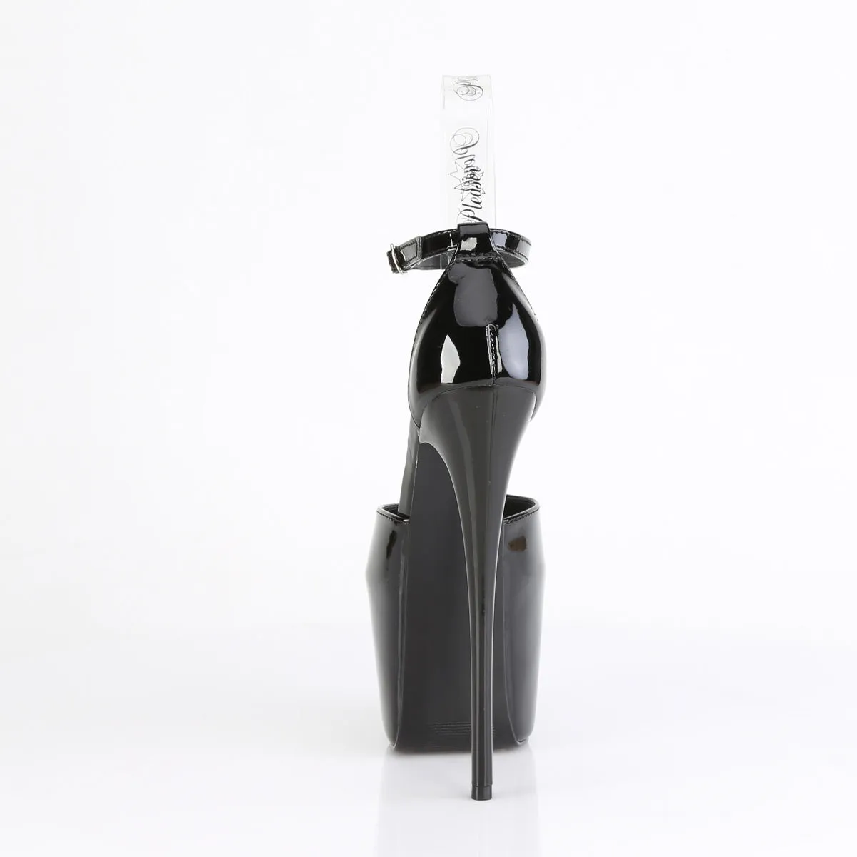 JUBILANT-15 Pleaser Black Patent Sexy Platform Shoes (Pole Dancing Heels)