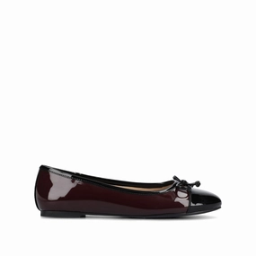 KAIAH CAPTOE BALLET FLATS IN VEGAN LEATHER Flat Sole Toe Free Harbor Walks