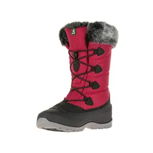 Kamik Women's MOMENTUM2 Snow Boot, red, 6 Medium US
