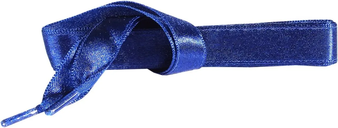 Kaps Satin Ribbon Shoe Laces for Sneakers Trainers Casual Shoes, Quality and Durable, Many Colours and Lenghts, 1 pair