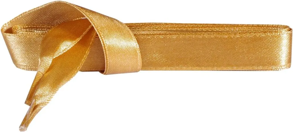 Kaps Satin Ribbon Shoe Laces for Sneakers Trainers Casual Shoes, Quality and Durable, Many Colours and Lenghts, 1 pair