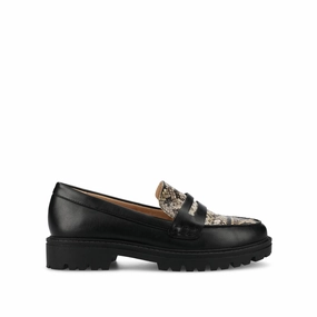 Even Pace KENLY LOAFER FLATS IN SNAKE