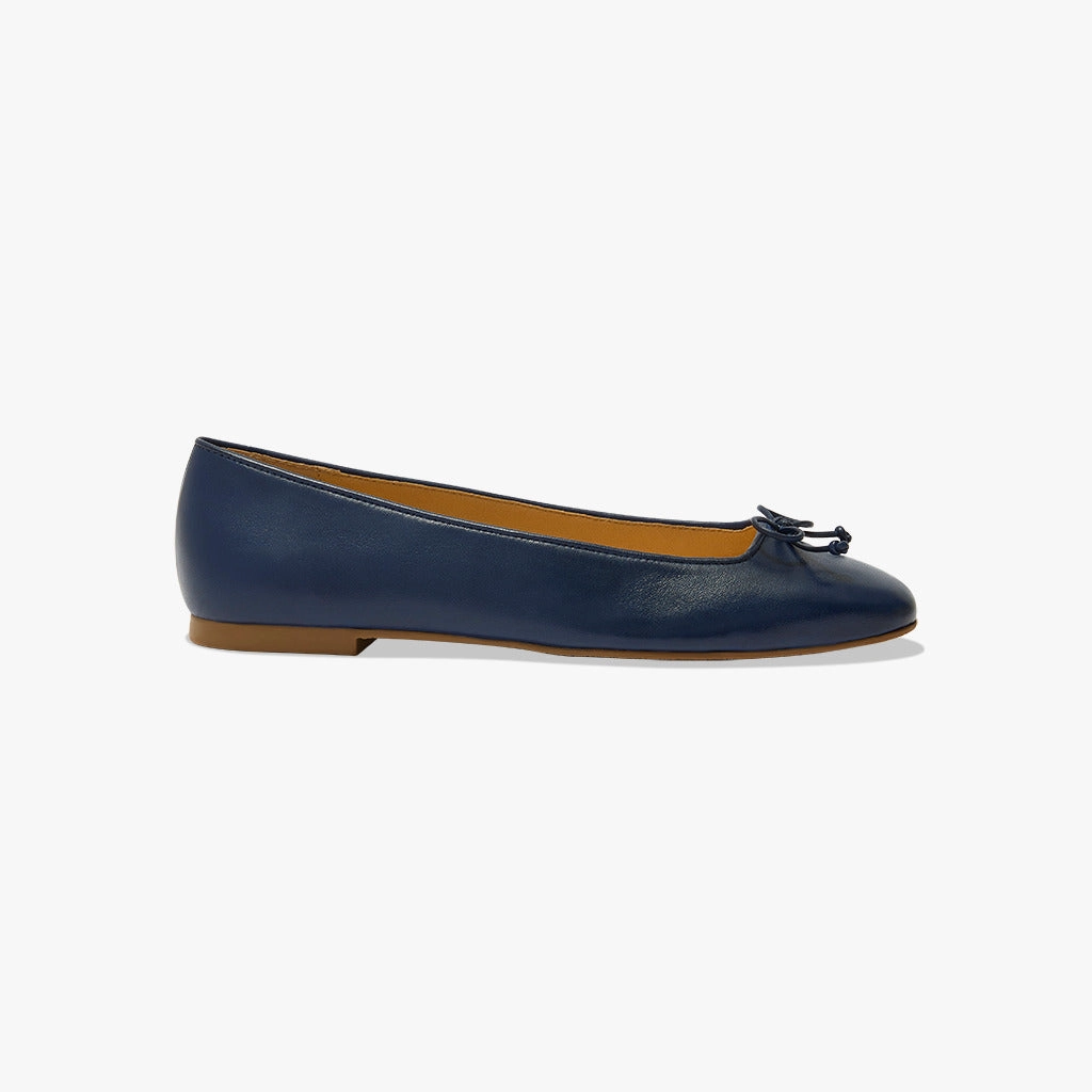 Kenlyn Leather Ballet Flat Supportive Style