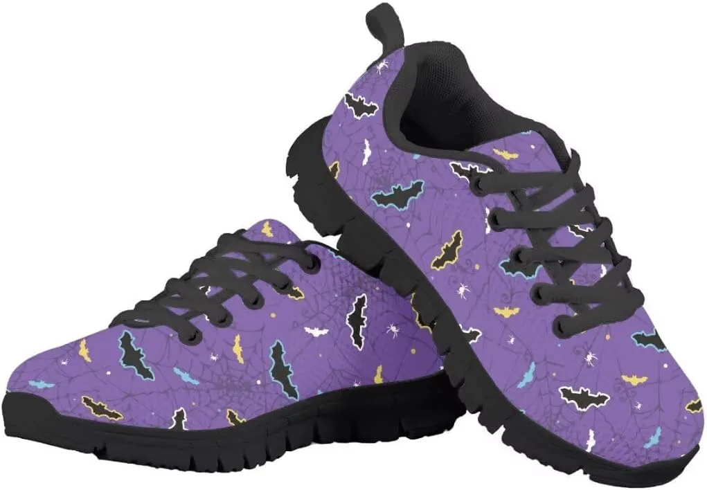 Kid Girls Shoes Running/Walking Sports Sneakers Black Sole