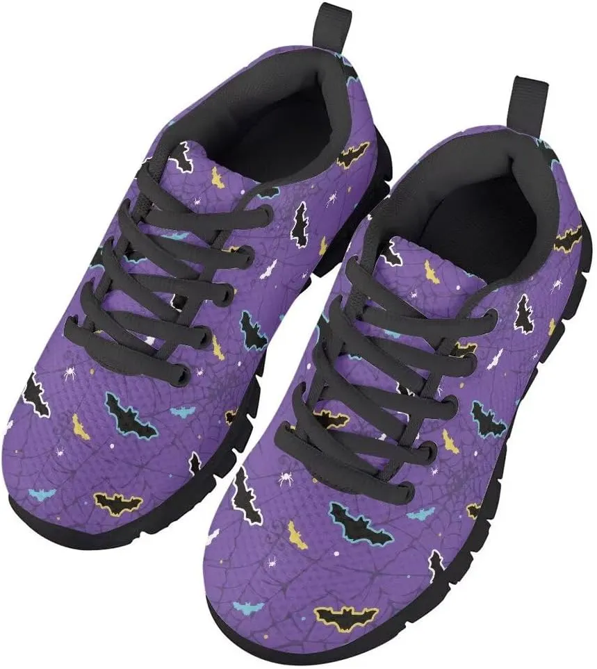 Kid Girls Shoes Running/Walking Sports Sneakers Black Sole
