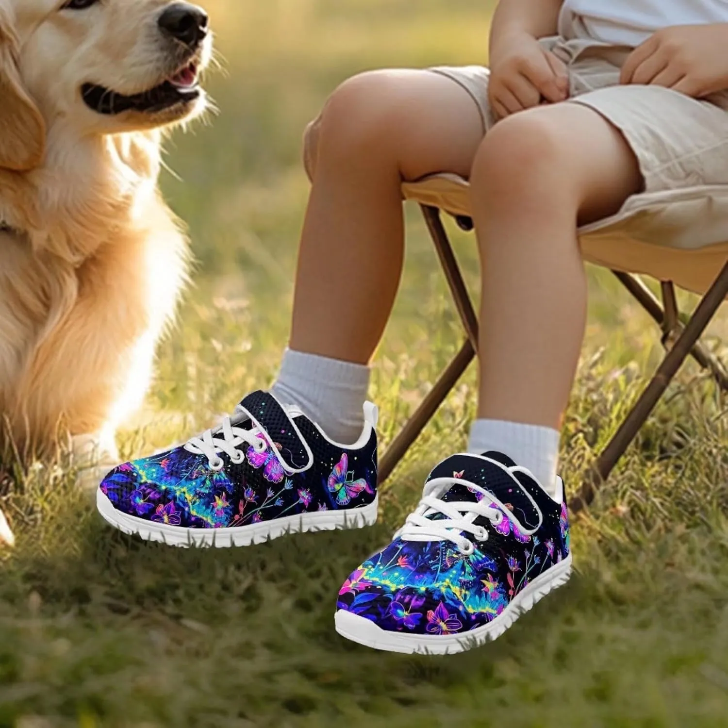 Kids Slip On Shoes for Girls Boys Active Trainers Running Sneaker