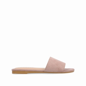 KOLINNA SLIDE SANDALS IN STATEMENT Breathable straps