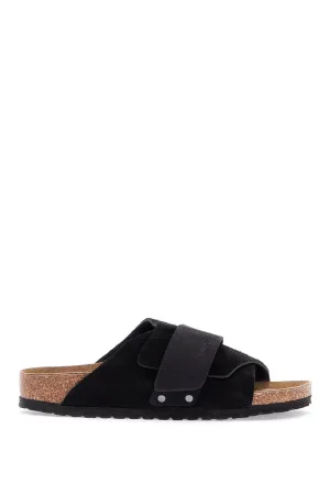KYOTO SUEDE AND NUBUCK LEATHER SLIDES