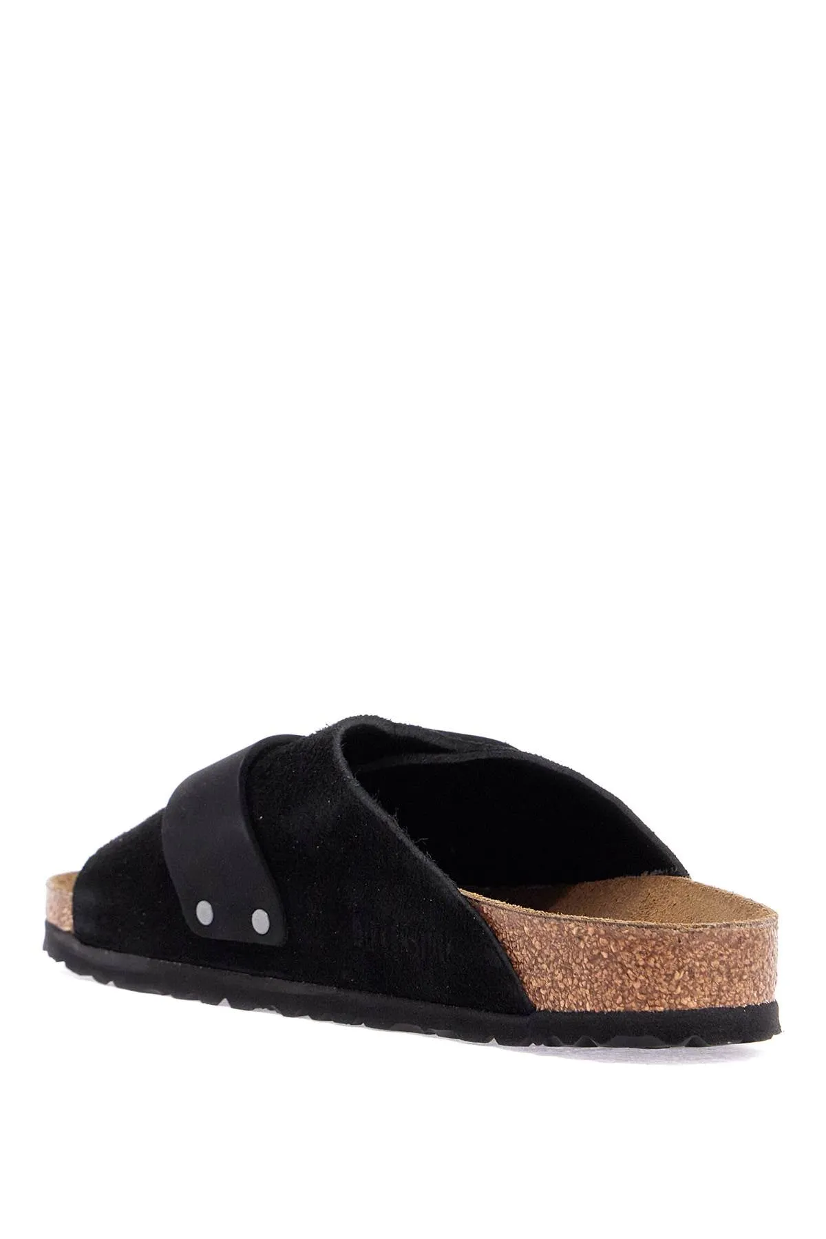 KYOTO SUEDE AND NUBUCK LEATHER SLIDES