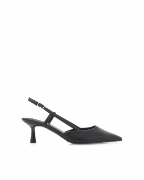 fun vibe Evening Heels KYRIE - BLACK