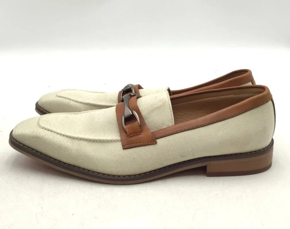 La Milano Men's Alessio III A121208-2K Tan Beige Loafer Dress Shoes - Size 12