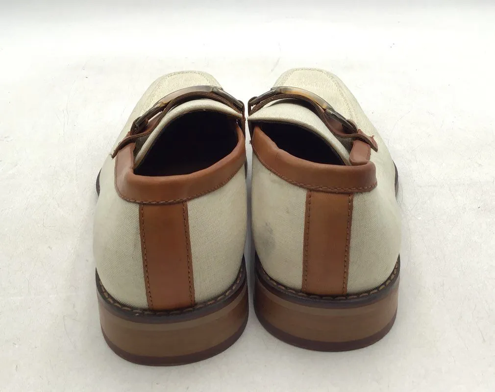 La Milano Men's Alessio III A121208-2K Tan Beige Loafer Dress Shoes - Size 12
