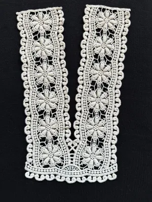 Lace Neckline Applique Trim