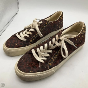 No Laces Soft Landing Shoes Sneakers By Madewell In Animal Print, Size: 6.5