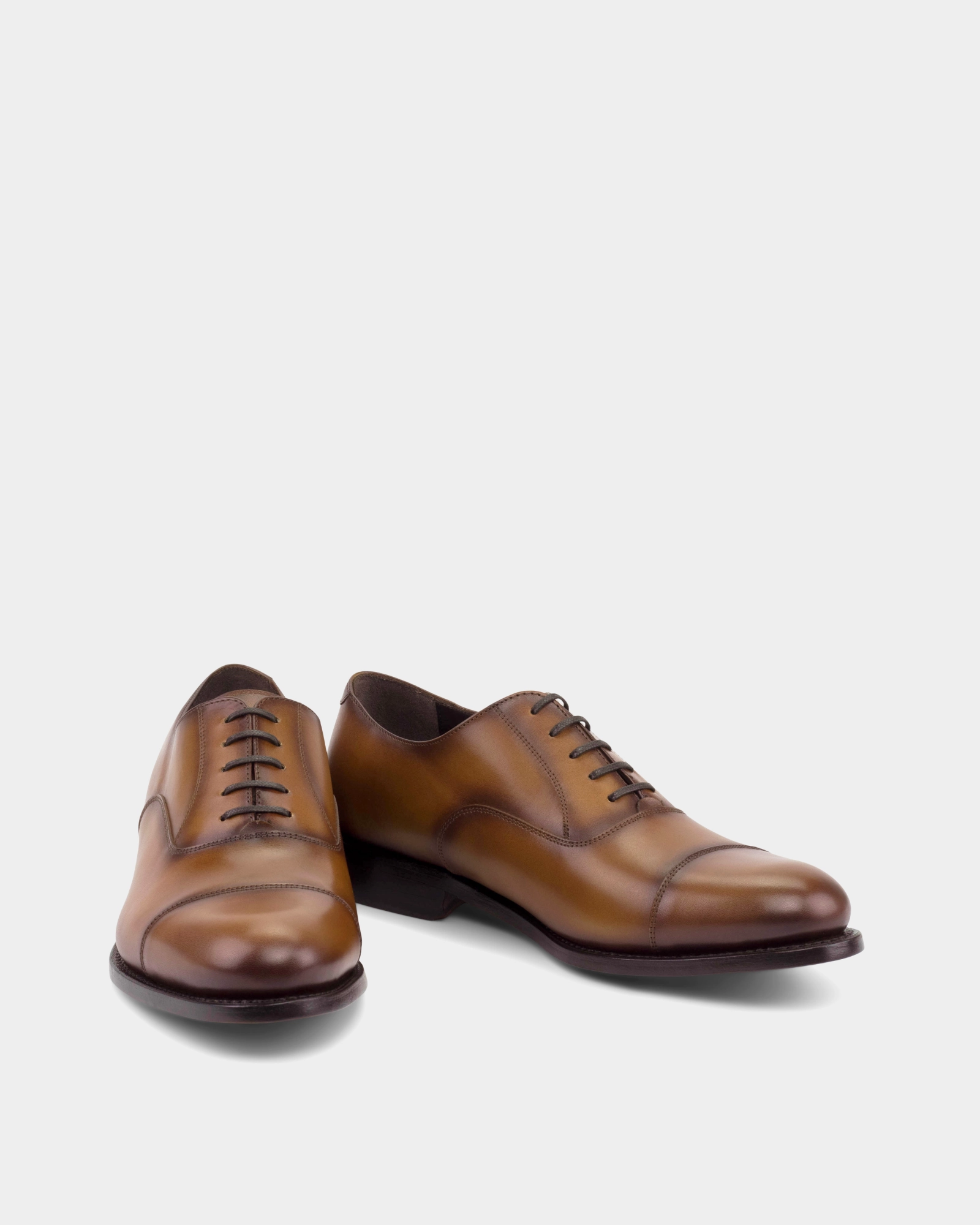 Ashford Tobacco Cap Toe Oxford - 675 Limited Edition Icon Fit
