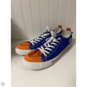 Ultimate Comfort Shoes Sneakers By Clothes Mentor In Blue & Orange, Size: 11