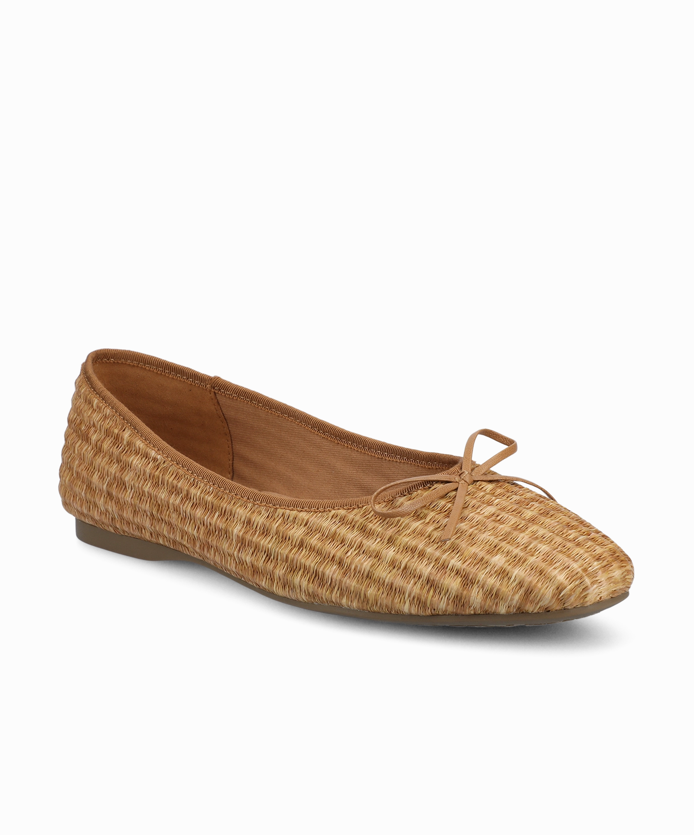 College Walk The Songbird - Tan Raffia