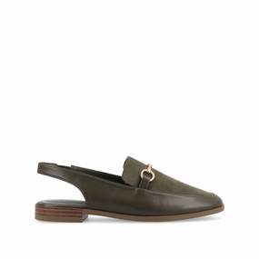 LAINEY LOAFER FLATS IN VEGAN LEATHER Street Style Elegant Flat