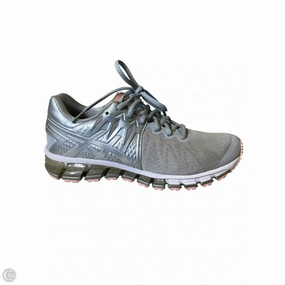 Comfortable Back Shoes Sneakers By Asics In Grey, Size: 7.5