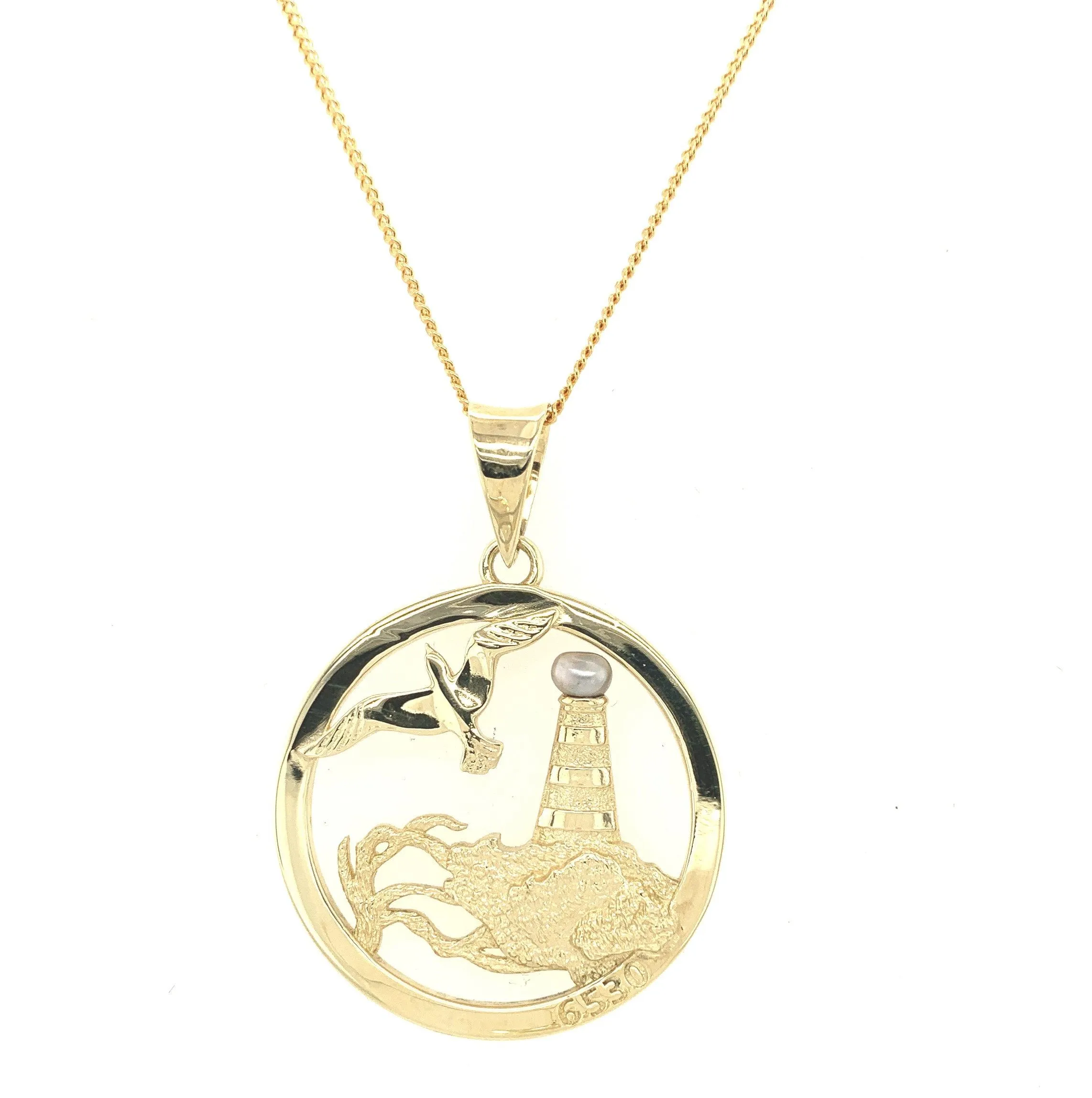 Latitude Geraldton Pendant 9ct Yellow Gold