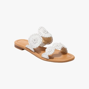 Lauren II Leather Slide Sandal Cushioned Comfort foam