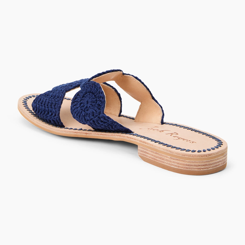 Laurin Crochet Flat Sandal Summer Glow