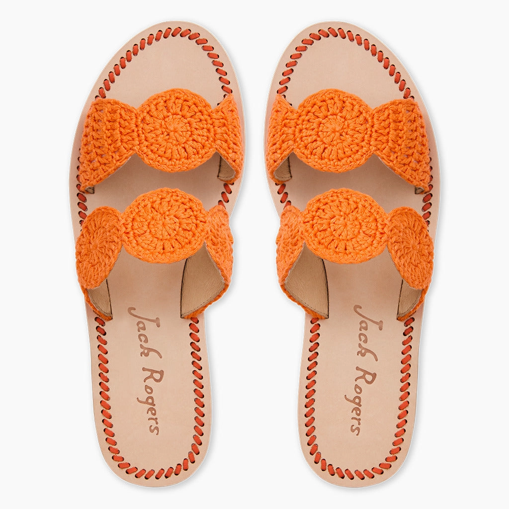 Relaxing Laurin Crochet Flat Sandal