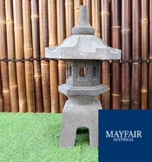Lava Stone Lantern Small 72cm H