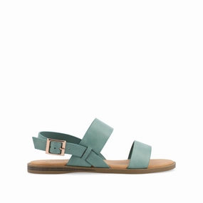 Ergonomic Toe Post Design LAVINE MULTI STRAP SANDALS IN WIDE