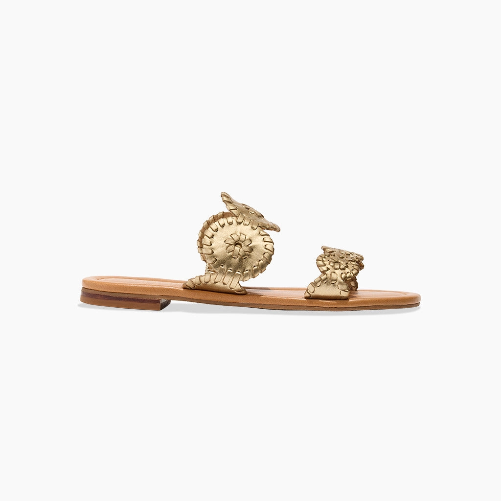 Lauren II Leather Slide Sandal Quality Design therapeutic