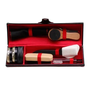 Leather Shoe Shine Cleaning Set 9pcs